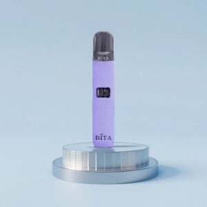 DIYA 叮啞皮革一代主機 極致工藝手工蒙皮、防刮耐磨彰顯不凡品味 LED 智慧螢幕 10W 強勁模式瞬時爆發濃郁層次 兼容一代煙彈 台灣現貨