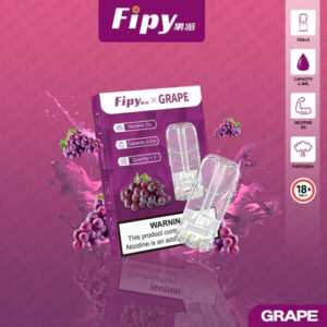 【買3送主機】Fipy 果派一代通用煙彈 2.2ml 震撼大容量 頂級陶瓷芯純淨還原 爆汁系鮮果口感 全透明美學設計 台灣最夯現貨免等待