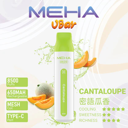 MEHA VBar 魅嗨小白條 8500 3% 醇熟尼古丁鹽 順滑入喉解癮更到位 小白條輕盈手感 綻放純粹果香 650mAh長效續航始終如一 台灣現貨:圖片 14
