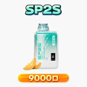 SP2S GEM 9000抽抛棄式 進化級智能芯片 確保每一口霧化精準細膩 600mAh 能量核心長效護航 全彩螢幕即時回饋 台灣現貨秒發